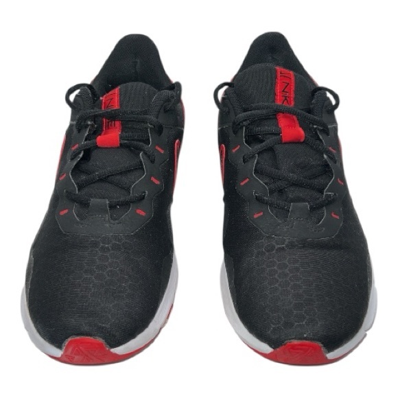 Nike Men's Black and Red Athletic Sneakers - Picture 2 of 6
